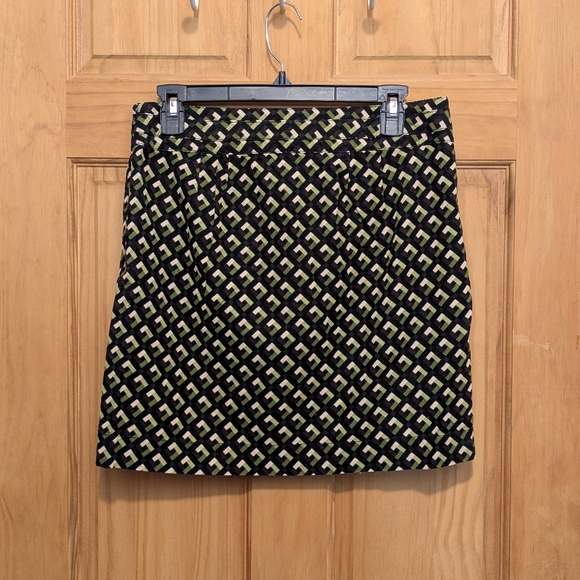 NWT Ann Taylor Loft Women's Sz 2 Skirt Corduroy Green Winter Fall Retro Preppy - Picture 5 of 12